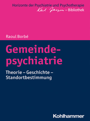 cover image of Gemeindepsychiatrie